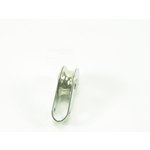 Super Mini Block 6mm, 1 Rolle Messing Vernickelt Gleitlager